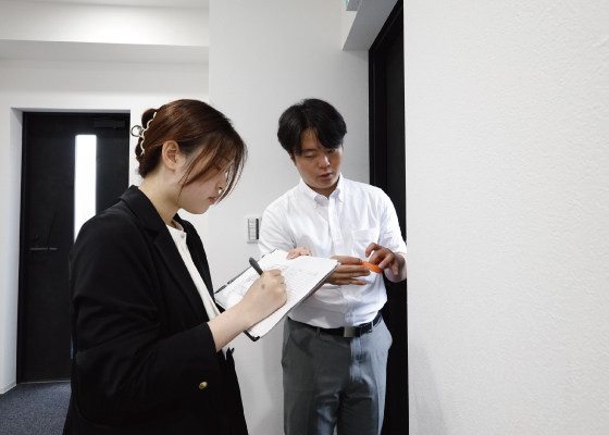 【エスペランサ浦和高砂】施主検査の様子